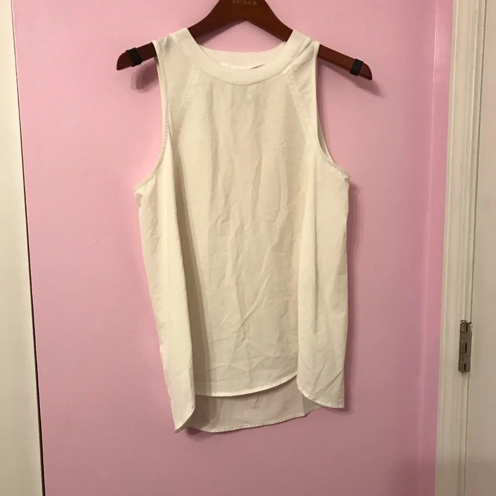 Athleta white Tank Top size medium